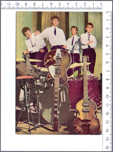 The beatles bildkarte - the,