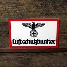 Schild Luftschutzbunker