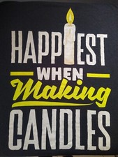 T Shirt " Kerzen Ziehen " Gr XL. Alternatives T Shirt mit lustigem Spruch