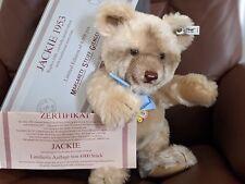 Steiff Teddybär 35cm, Jackie 1953 Replica, limitiert 4000 St. Zertifikat 0190/35