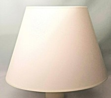 Lampenschirm "Laura" Champagner-D40cm Oval/E27 - Handarbeit - inkl.Fracht