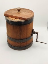 Butterfass antik aus holz - antik,
