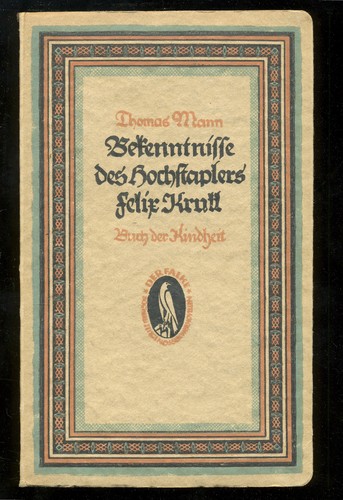 Thomas mann bekenntnisse - thomas, mann★bekenntnisse
