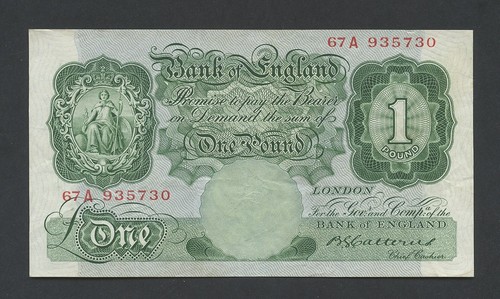Bank england 1 - £1, schein