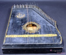 Regina Antike Amerikanische Guitarzither,  defekt