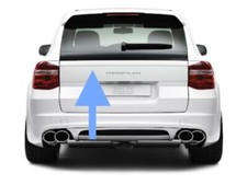 For 06-10 PORSCHE CAYENNE 7L5 - TECHART - REAR SPOILER ADD-ON LAMP COVER LIP