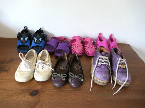 Konvolut paar kinderschuhe - 7,