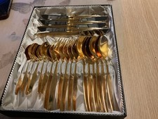 Besteck vergoldet, zeitlos