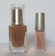 Nagellack Leighton Denny "Trench Coat", 12 ml und "Prim and Proper", 4,6 ml, neu