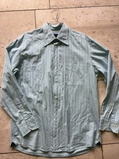 GANT Herren Hemd türkis weiß