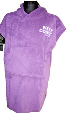 Badeponcho , Umhang Frottee lila XL/XXL