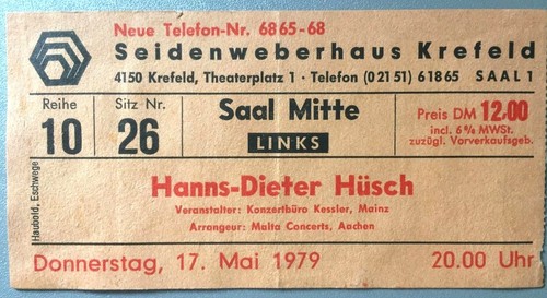 Hans dieter hüsch krefeld - hans,
