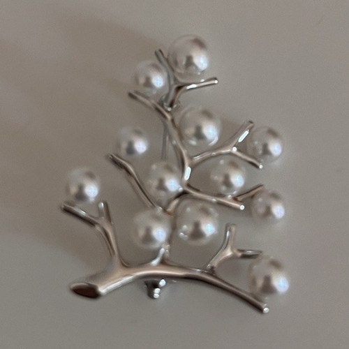 Mikimoto brosche mit perlen - 13,