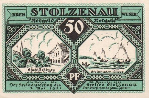 Verschiedene scheine notgeld - verschiedene,