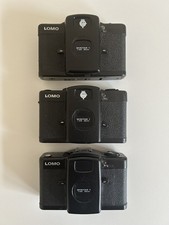 3 Lomo LC-A mit minitar 1:2.8 32mm analoge Kompaktkameras Vintage Ungeprüft !