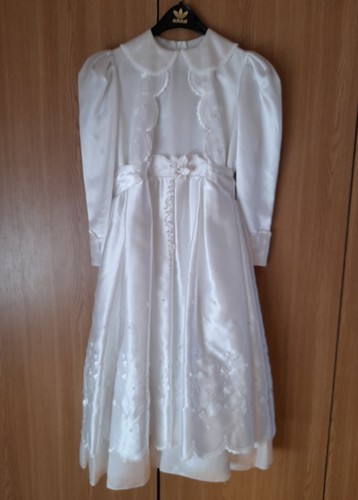 Kommuniunkleid langarm