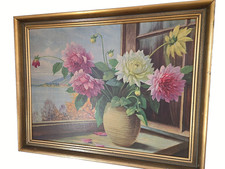 Vintage blumenbild - vintage,