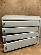  Antiker Metall Wandschrank