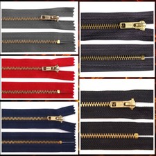 Reißverschluss Metall 4 mm