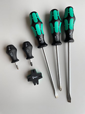 Wera Ergänzung Schraubendreher Set 334 350 Vergaser PH Schlitz XXL  Magnetisier
