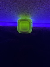 Vintage Pernod Aschenbecher – Uran-Glas – fluoreszierend UV-Licht – ca. 1950er