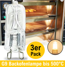 3x Backofenlampe G9 40W bis