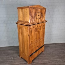 25256 Sekretär Biedermeier 1820 Kirschbaum furniert Antik