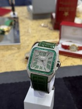 Cartier Santos 100 XL ICED OUT