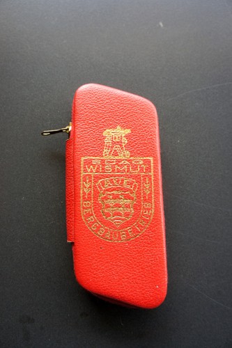 Etui wismut mit taschenmesser - wismut,