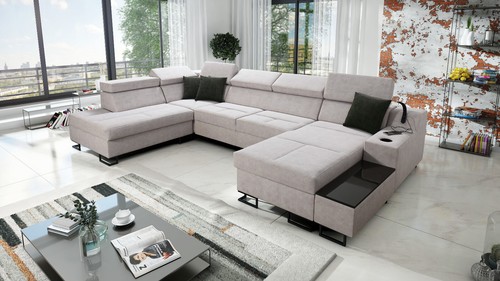Ecksofa mit schlaffunktion - ecksofa,