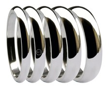 950 massive Platin D-Form