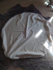 Molton Tischschoner, Schutz Unterlage Tischdecke Ca,160cm Rund