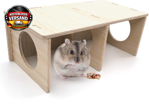 Holz hamsterhaus mehrkammern - hamsterhaus,