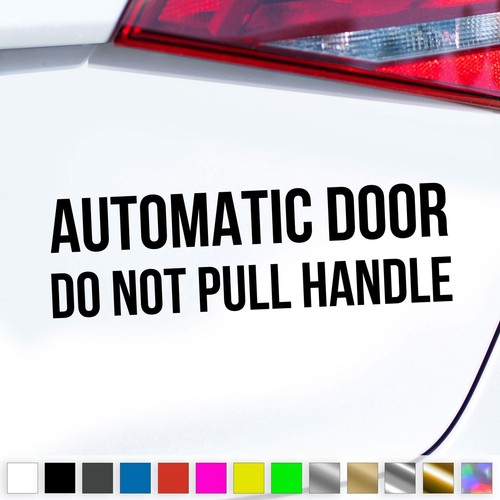 Automatic door aufkleber - automatic,