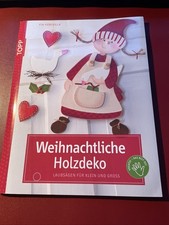 Weihnachtliche Holzdeko Pia
