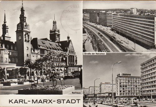 Ddr mehrbild ansichtskarte - mehrbild,