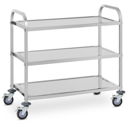 Servierwagen edelstahl - servierwagen,