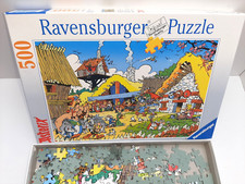 RAR + TOP : 500 Teile Puzzle Ravensburger Spiele Dorf der Gallier Asterix 1992