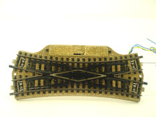 elektrische Doppelkreuzungsweiche  Märklin Metallgleis HO 5207  -  #152  gebr.