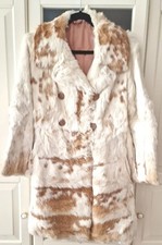 Luxus Damen Pelzmantel Echt