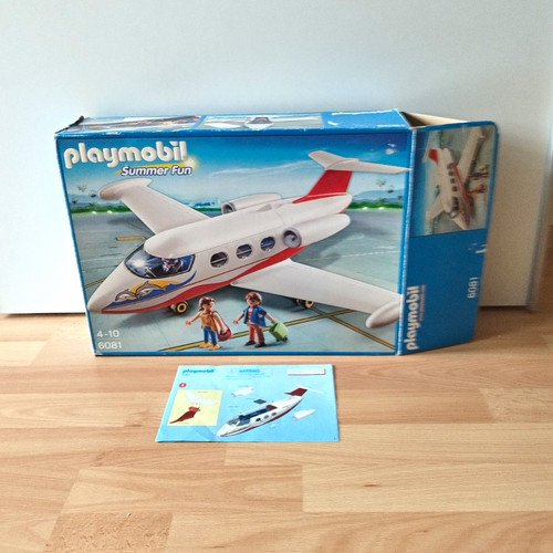 Playmobil flugzeug set 6081 - flugzeug,