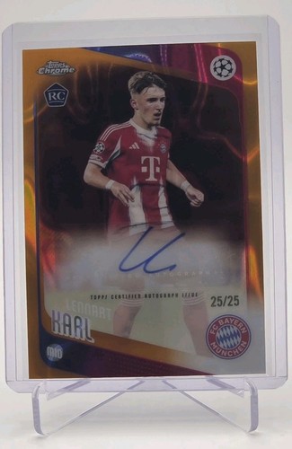 Topps ucc chrome lennart karl - ucc,