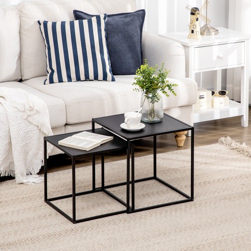 Homcom 2er set couchtisch - homcom,