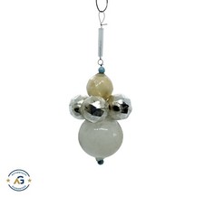 Antiker Weihnachtsschmuck aus Glas - mit Wachs gefüllt, Gablonz, Tschechien, ca. 1930 (# 16143)