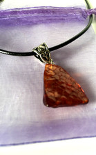 Wunderschöne Bernstein Kette Glücksstein Einzelstck Beinsteinkette Unikat SCM131