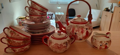 Chinesisches teeservice set - chinesisches,