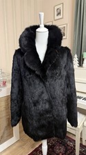 Damen Pelz Kurzmantel