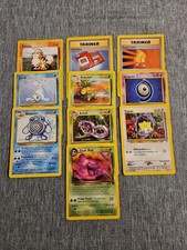10 Pokemon Karten 1 Edition Fossil Basis Base Set #108