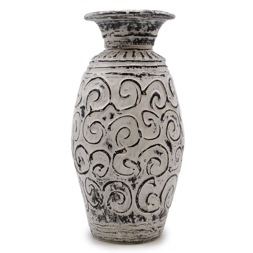 Vase terrakotta ton deko - vase,