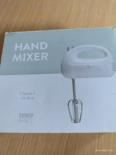 Tesco basics 125w handmixer - basics,